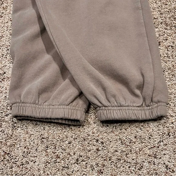 Land Rover X PacSun Taupe Fleece Jogger Sweatpants Embroidered Logo Unisex M - Picture 14 of 16